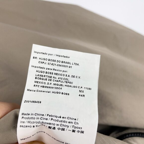 BOSS ORANGE Hugo Boss Saharan Multi Pockets Outdoor Beige Utility Jacket US 44R - Picture 12 of 15